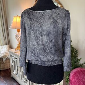 Gray Michael Kors top size small